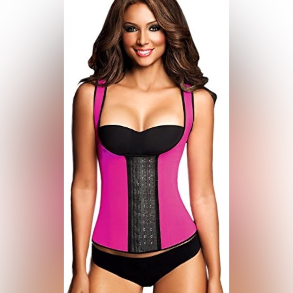 Ann Chery Women's 3 Hooks Latex Sport Vest